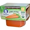 1st Foods, органическая морковь, 2 упаковки, 71 г каждая