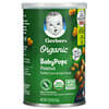 Organic Baby Pops, Puffed Corn & Oat Snack, 8+ Months, Peanut, 1.23 oz (35 g)