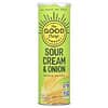The Good Crisp Company, Patatine fritte, panna acida e cipolla, 160 g
