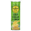 The Good Crisp Company, Potato Crisps, Sour Cream & Onion, 5.6 oz (160 g)