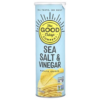 The Good Crisp Company, Patatas fritas, sal marina y vinagre, 160 g (5,6 oz)