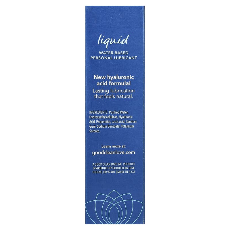 Liquid, Water Based Personal Lubricant, 1.69 fl oz (50 ml)