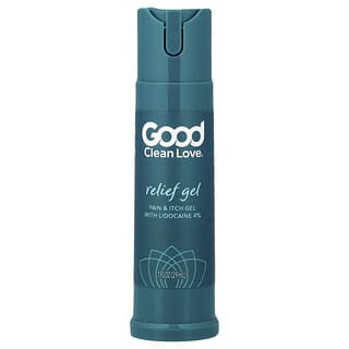 Good Clean Love, 완화 젤, 통증 및 가려움 젤, 29ml(1fl oz)