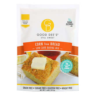 Good Dee's, Низкоуглеводная смесь для выпечки, хлеб без кукурузы, 211 г (7,5 унции)