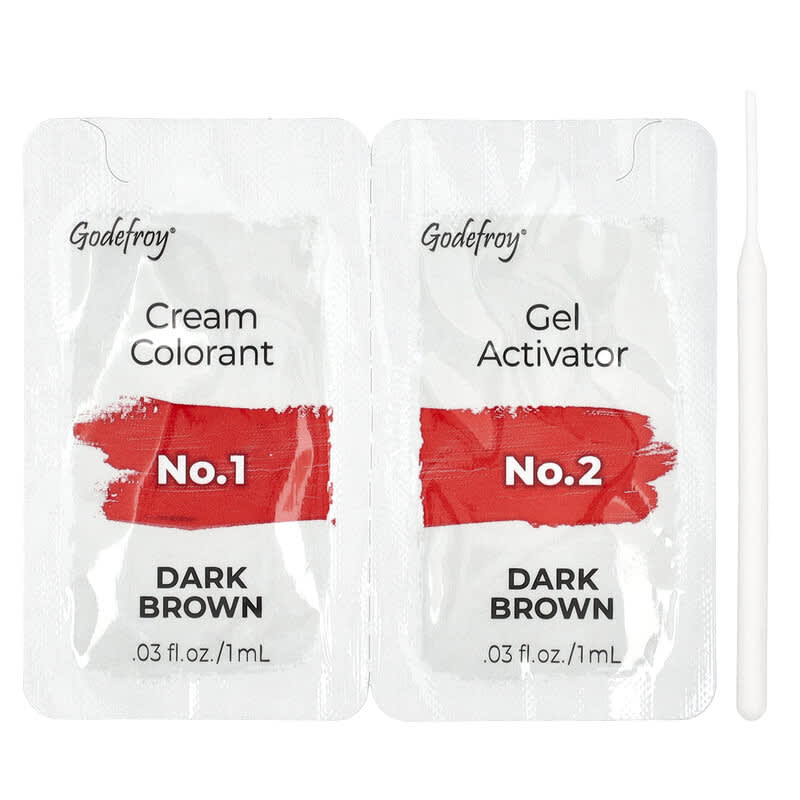 Instant Eyebrow Tint™, Dark Brown, 3 Application Kit