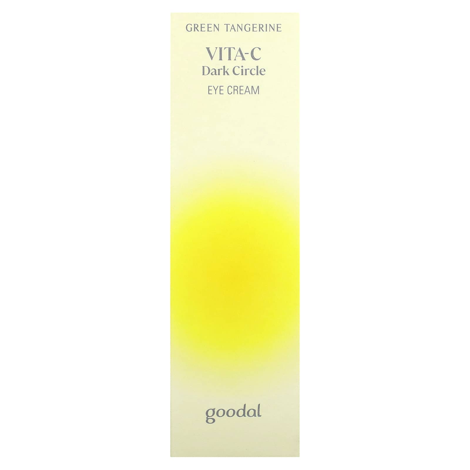 Goodal, Green Tangerine VitaC Dark Circle Eye Cream, 1.01 fl oz (30 ml)