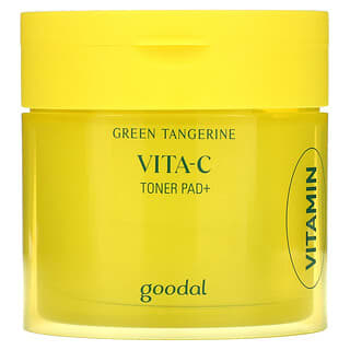 Goodal, Almohadilla de tóner Green Tangerine Vita-C +, 70 almohadillas