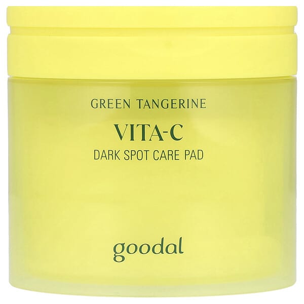 Goodal, Green tangerine Vita-C 다크 스팟 케어 패드, 70매