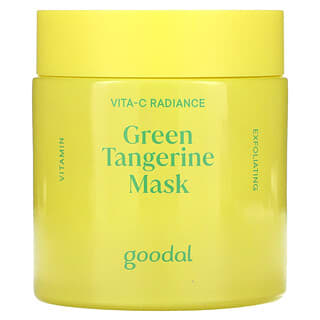 Goodal, Maseczka kosmetyczna zmywająca Green Tangerine Vita C, 110 g