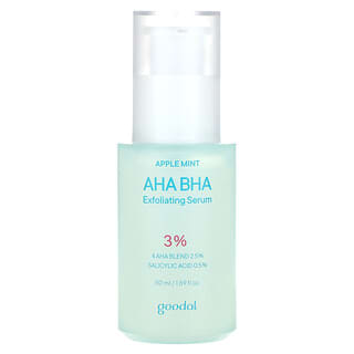 Goodal, AHA BHA（アルファヒドロキシ酸）3％ピーリング美容液、アップルミント、50ml（1.69液量オンス）
