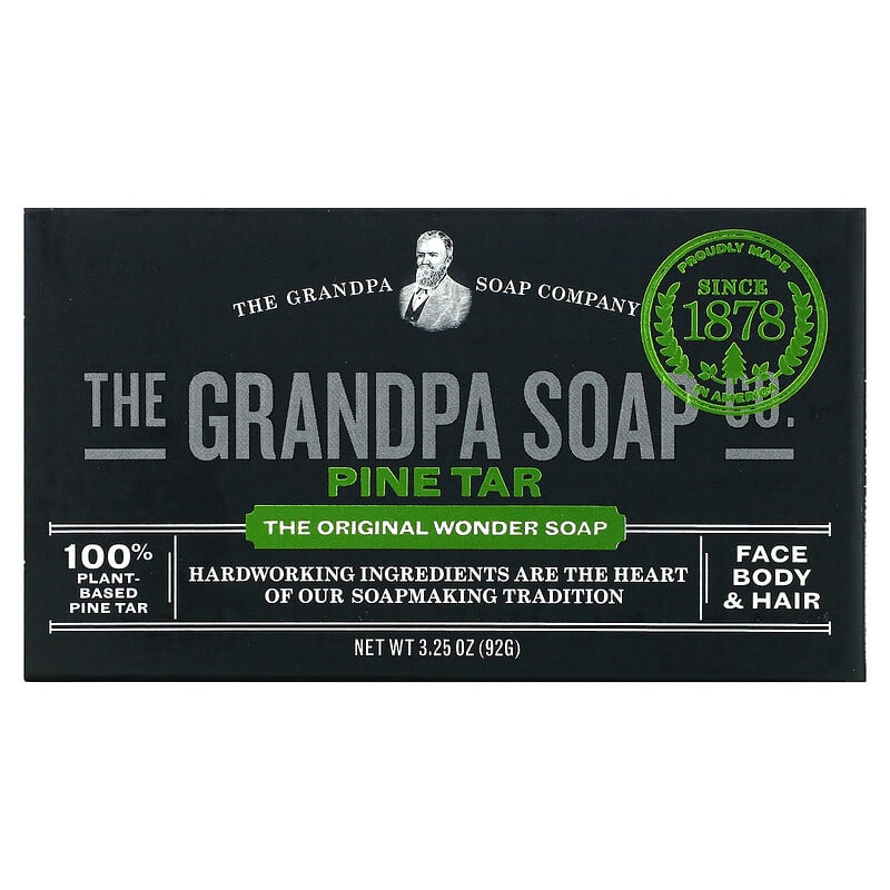 PINE TAR SOAP - Authentic Bath & Soap