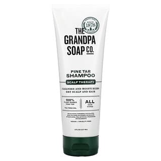 The Grandpa Soap Co., Champú con alquitrán de pino, Terapia para el cuero cabelludo, 237 ml (8 oz. líq.)