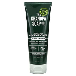 The Grandpa Soap Co., Condicionador de Alcatrão de Pinho, Terapia para o Couro Cabeludo, 237 ml (8 fl oz)