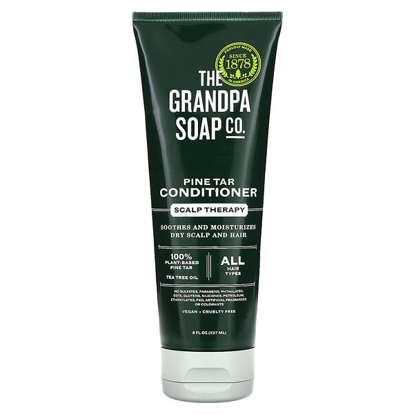 The Grandpa Soap Co., 송진 컨디셔너, 두피 테라피, 237ml(8fl oz)