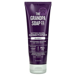 The Grandpa Soap Co., Après-shampooing à l'hamamélis, Clarifie, Tous types de cheveux, 237 ml