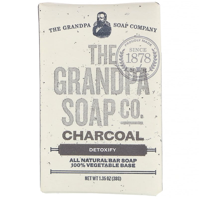  Grandpa's Charcoal Bar Soap by The Soap Company