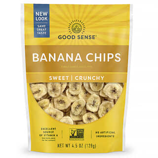 Good Sense, банановые чипсы, 156 г (5,5 унции)