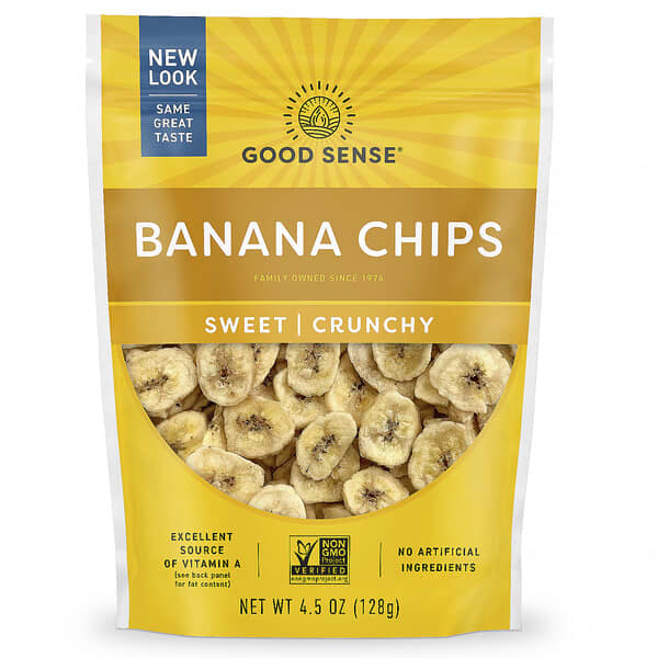 Good Sense, Banana Chips, 5.5 oz (156 g)