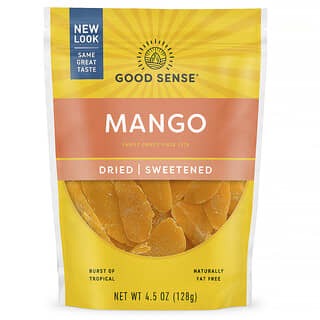 Good Sense, Mango, Deshidratado y endulzado, 128 g (4,5 oz)