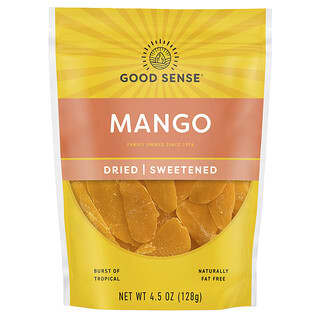 Good Sense, Mango, Dried & Sweetened, 4.5 oz (128 g)