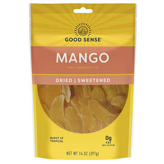 Good Sense, Mango, Dried & Sweetened, 14 oz (397 g)