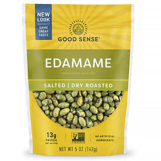 Good Sense, Edamame, Salted, Dry Roasted, 5 oz (142 g)