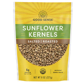 Good Sense, Sunflower Kernels, Salted, Roasted, 8 oz (227 g)