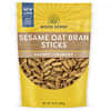 Sesame Oat Bran Sticks, Savory, Crunchy, 10 oz (284 g)