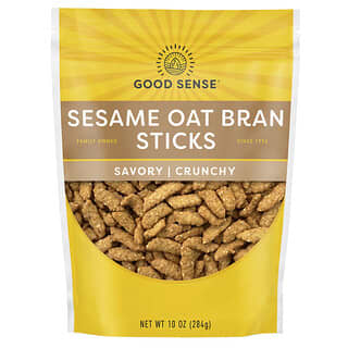 Good Sense, Sesame Oat Bran Sticks, Sesam-Hafer-Bran-Sticks, herzhaft, knusprig, 284 g (10 oz.)