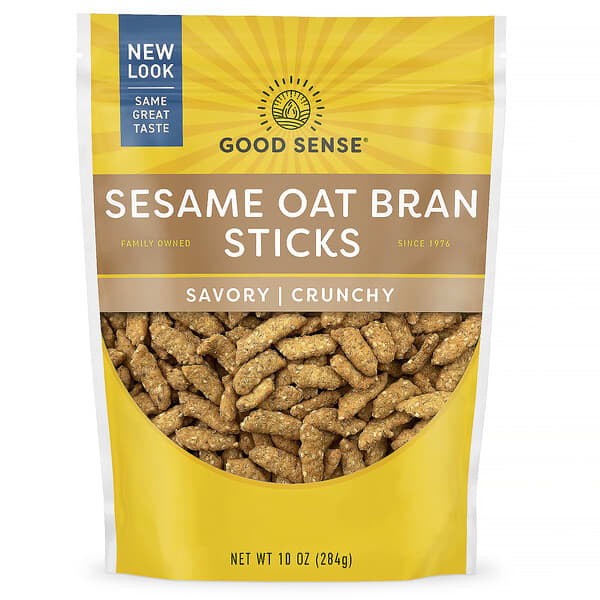 Good Sense, Sesame Oat Bran Sticks, Savory, Crunchy, 10 oz (284 g)