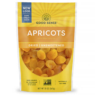 Good Sense, Apricots, getrocknete und ungesüßte Aprikosen, 567 g (20 oz.)