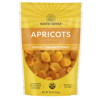 Good Sense, Apricots, Dried & Unsweetened, 20 oz (567 g)