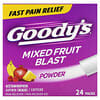 Extra Strength Headache Powder, Mixed Fruit Blast, 24 Packs