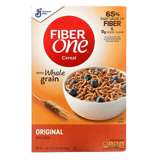 General Mills, Cereal Fiber One con grano integral, Salvado original, 555 g (19,6 oz)