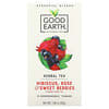 Sensorial Blends, Herbal Tea, Hibiscus, Rose & Sweet Berries, 15 Biodegradable Teabags, 1.48 oz (42 g)