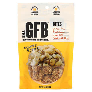 The GFB, Bocconcini senza glutine, burro di arachidi, 113 g