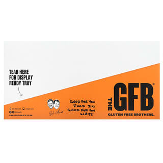 The GFB, グルテンフリーバイト、ダークチョコレート＋ピーナッツバター、10袋、各36g（1.2オンス）