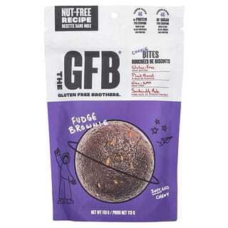 ذا جي أف بي‏, Gluten Free Cookie Bites, Fudge Brownie, 113 g