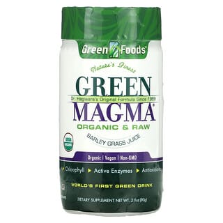 Green Foods, مكمل Green Magma، عصارة عشب الشعير، 2.8 أونصة (80 جم)