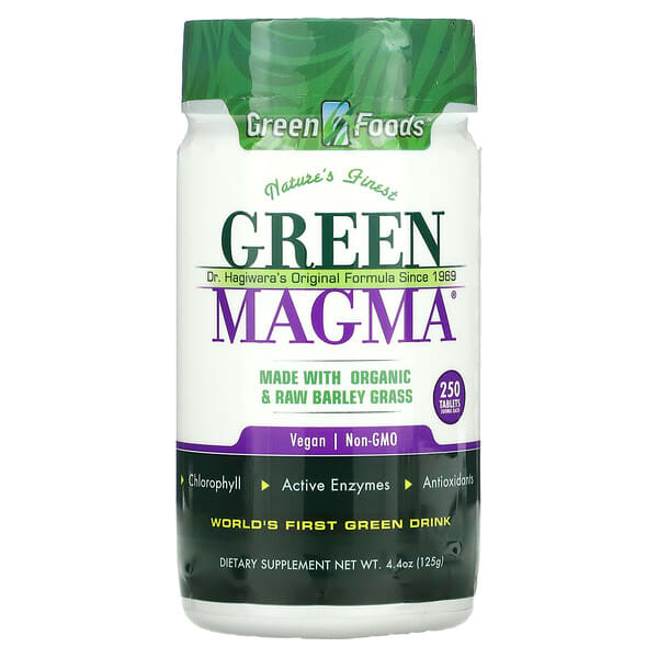 Green Foods, Green Magma、500 mg、250錠