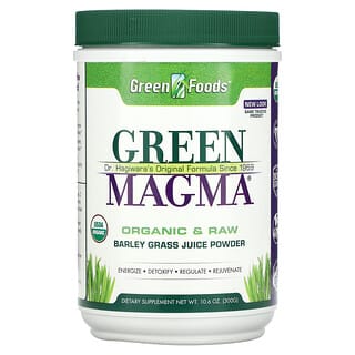 Green Foods, Green Magma，大麥草汁粉，10.6 盎司（300 克）
