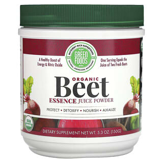 Green Foods, Bio-Rote Beete-Essenz Saftpulver, 5,3 oz (150 g)