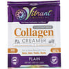 Vibrant Collagens, коллагеновые сливки с кокосовым молоком, без добавок, 24 г