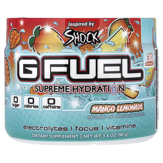 GFUEL, Supreme Hydration, Mango-Limonade, 96 g (3,4 oz.)