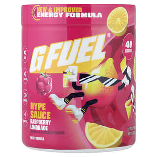 G FUEL, Energy Formula, Hype Sauce, Raspberry Lemonade, 8.7 oz (248 g)