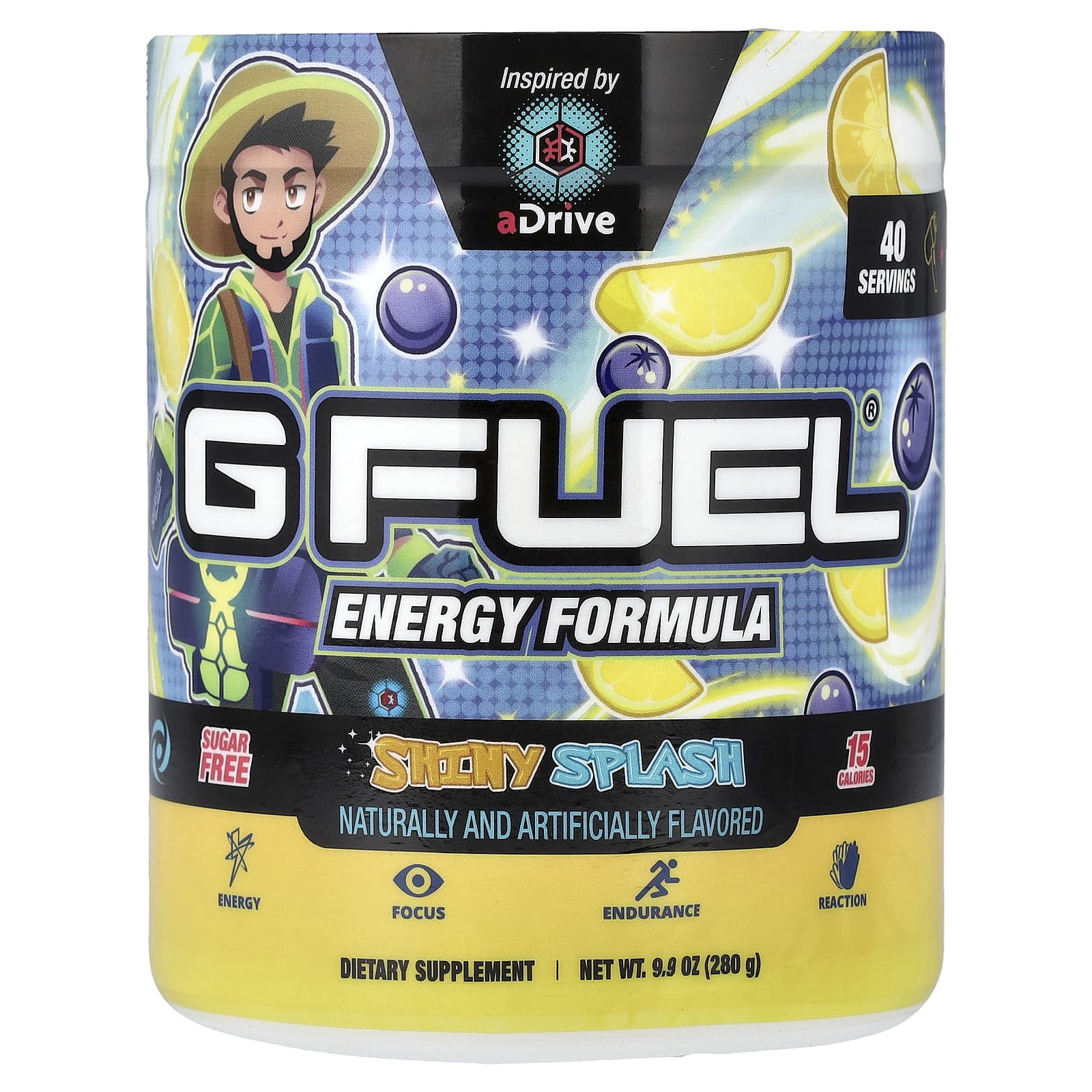 GFUEL, Energy Formula, сияющий спрей, 280 г (9,9 унции)