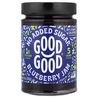 GOOD GOOD, Blueberry Jam, 12 oz (330 g)