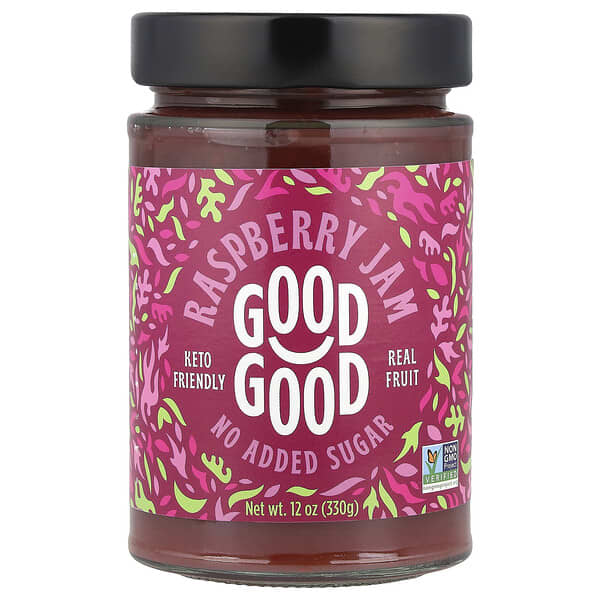 GOOD GOOD, Raspberry Jam, 12 oz (330 g)