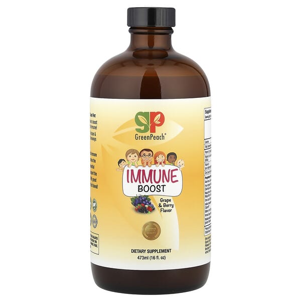 Immune Boost, Grape & Berry, 16 fl oz (473 ml)
