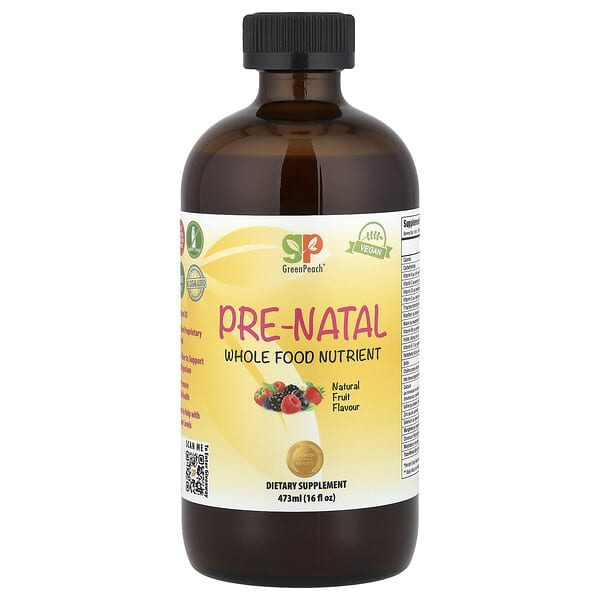 Pre-Natal, Whole Food Nutrient, Natural Fruit, 16 fl oz (473 ml)